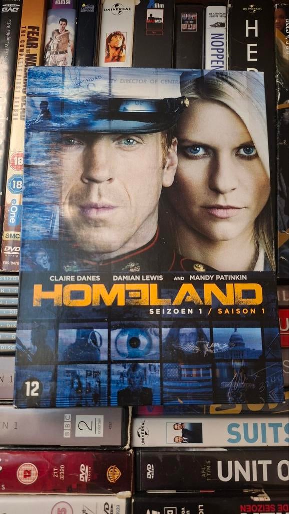 Homeland seizoen 1 dvd, Alle leeftijden, Ophalen of Verzenden, Zo goed als nieuw