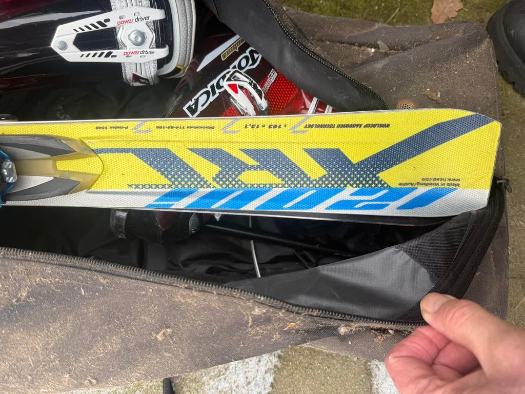 Complete ski set. Skies ski tas ski stokken ski schoen., Ophalen, Gebruikt, 160 tot 180 cm, Ski's