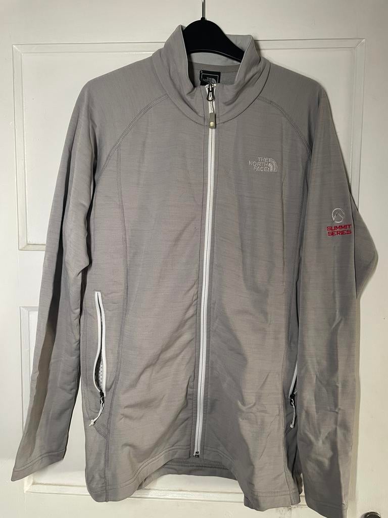 The North Face vrouwen fleece, Ophalen of Verzenden, Zo goed als nieuw, Maat 46/48 (XL) of groter, Grijs