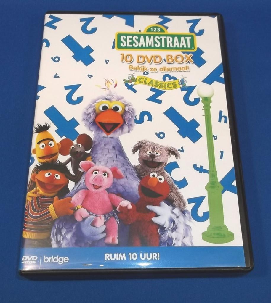 Sesamstraat 10 DVD-box, Verzenden, Alle leeftijden, Boxset, Zo goed als nieuw