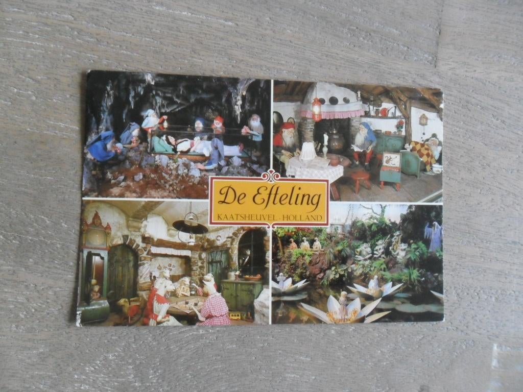 Kaatsheuvel, de Efteling sneeuwwitje 1983, Verzenden, 1980 tot heden, Gelopen, Zuid-Holland