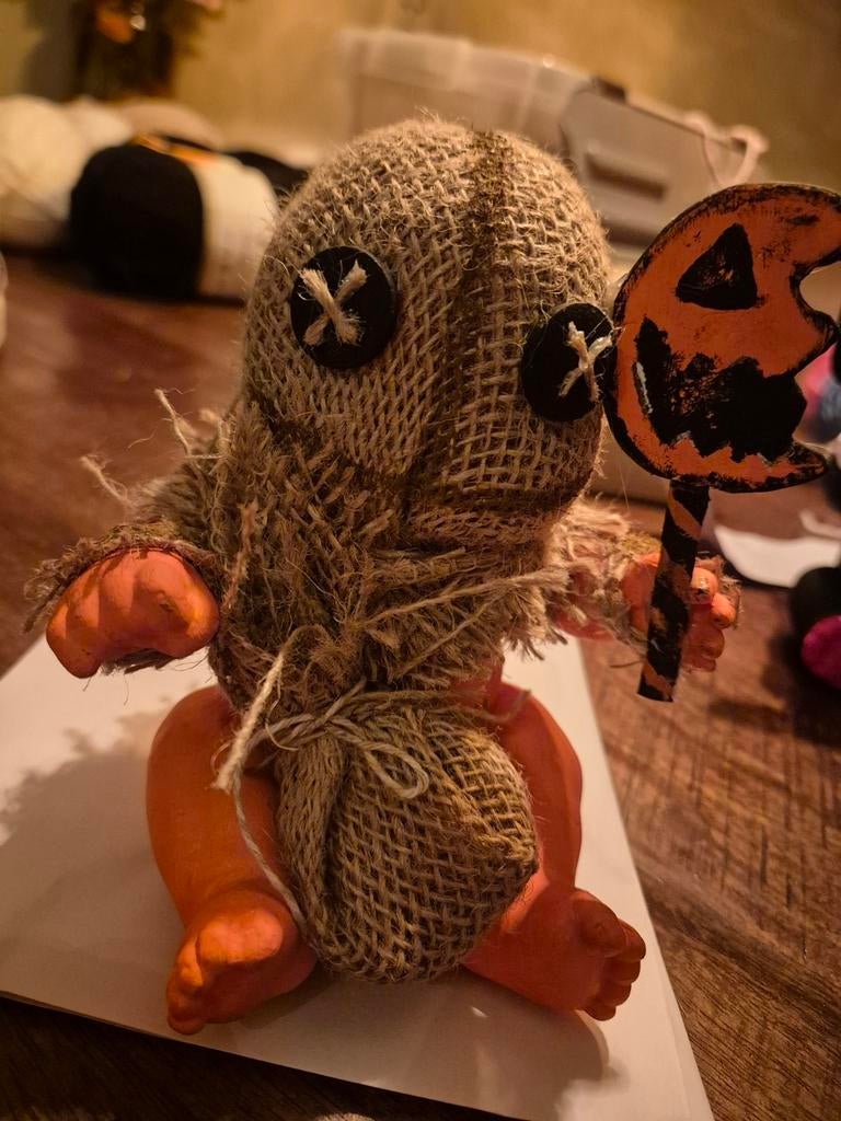 Trick or treat Sam doll, Ophalen of Verzenden