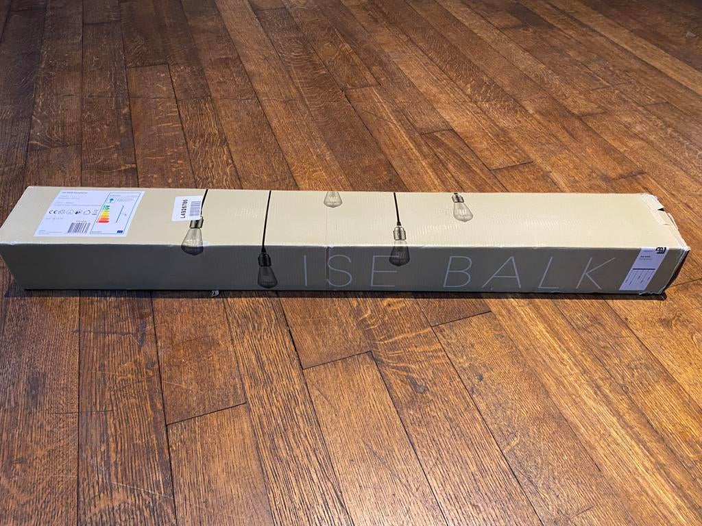 Ise balk hanglamp, Huis en Inrichting, Ophalen, Zo goed als nieuw, 75 cm of meer