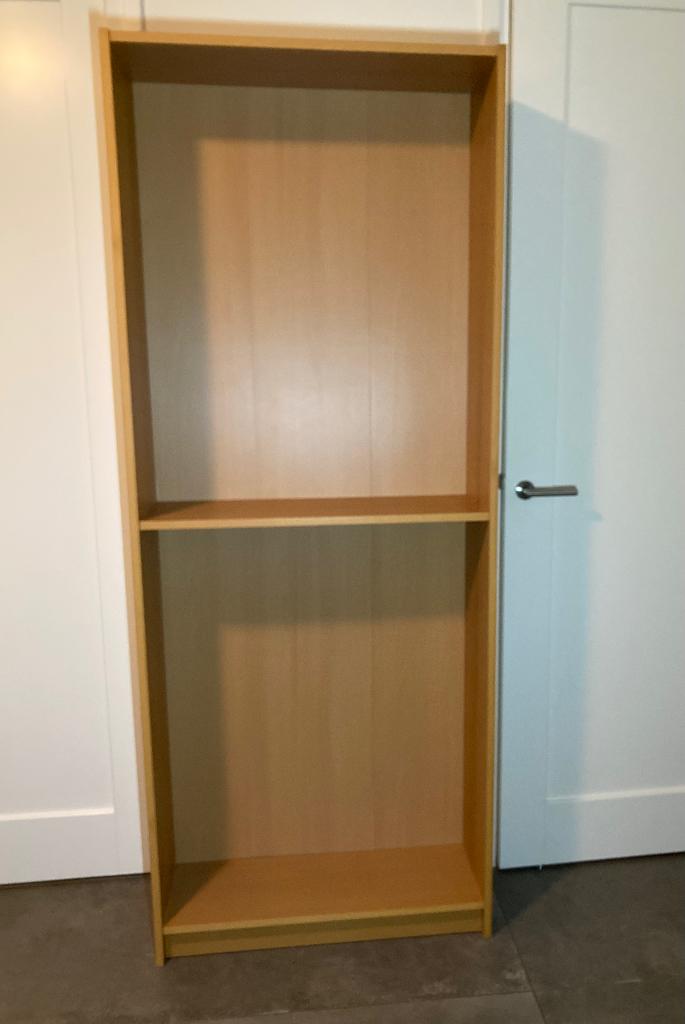 Te koop: IKEA Billy boekenkast (beuken), Ophalen, Strak modern, 200 cm of meer, 50 tot 100 cm