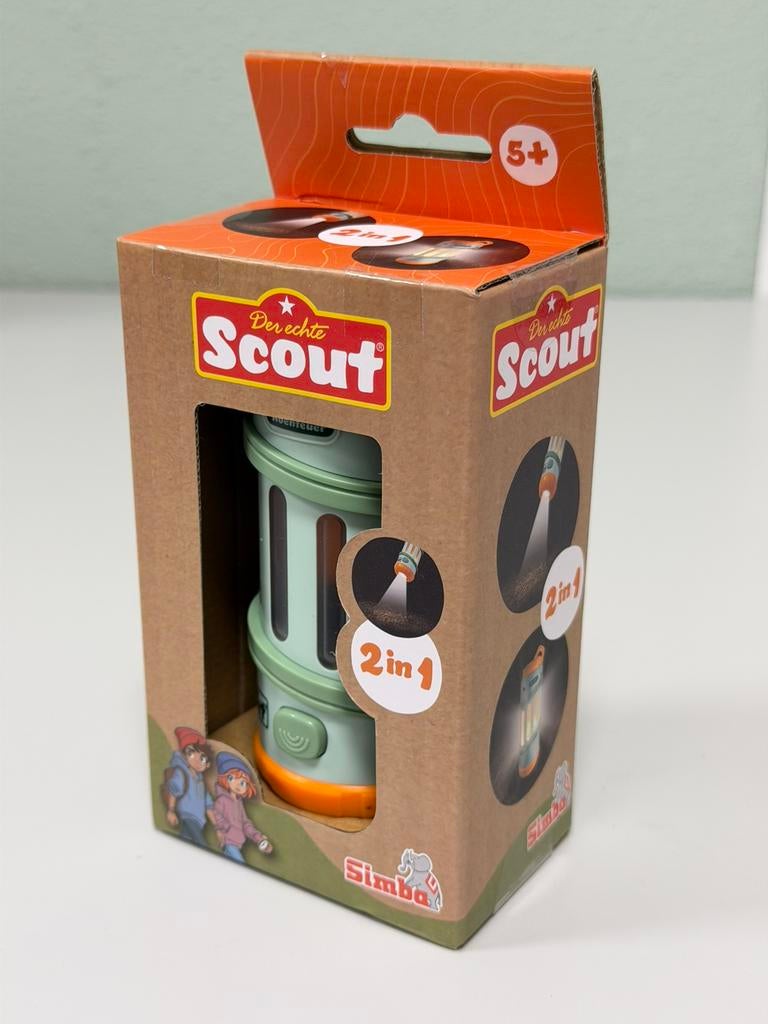 Scout - 2-In-1-Kinderen-Zaklamp - Buiten-Spel-Uitrusting, Nieuw, Ophalen of Verzenden, H, H