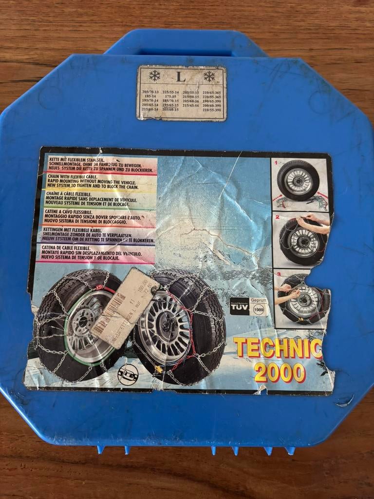 Sneeuwkettingen, Ophalen, Zo goed als nieuw