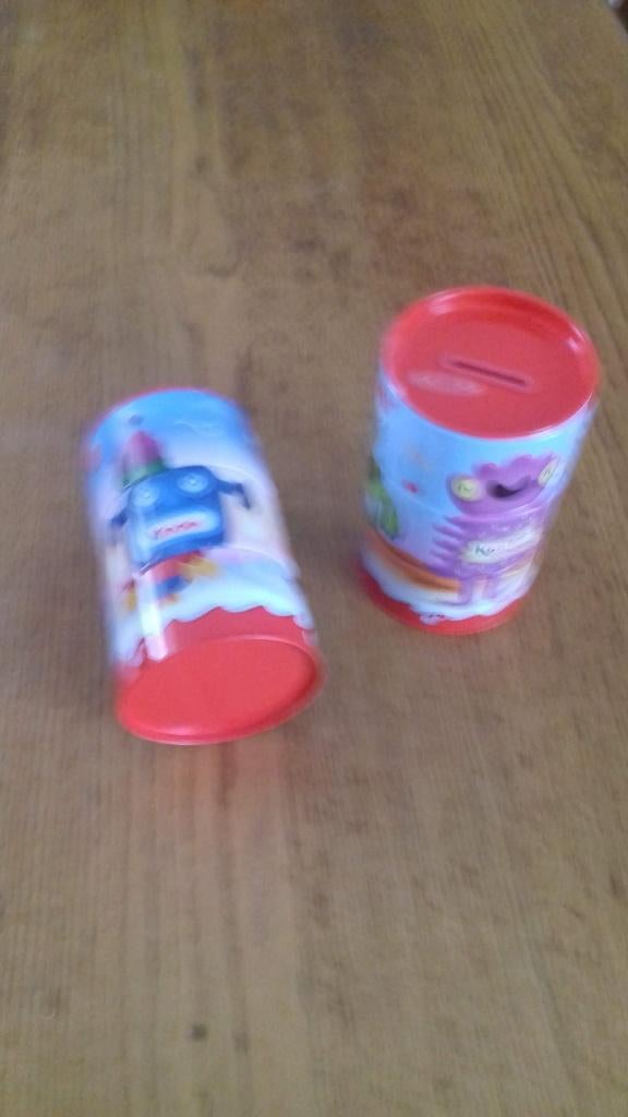 spaarpotten kinderbueno, Ophalen of Verzenden, Gebruikt, Metaal of Blik, Overige thema's