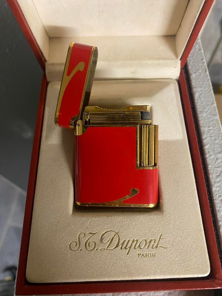 St. Dupont Ornée Soubreny ZELDZAAM, Ophalen, Gebruikt, Aansteker