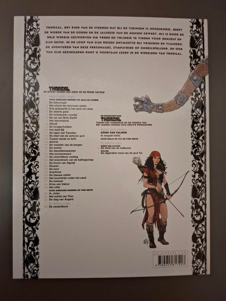 Thorgal [Kriss van Valnor] - 01_HC_Ik vergeet niets! [1e dru, Boeken, Eén stripboek, Ophalen of Verzenden, Zo goed als nieuw, Grzegorz Rosinski