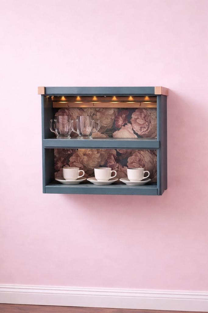 Te koop unieke wandkast, Huis en Inrichting, Kasten | Wandmeubels, Ophalen