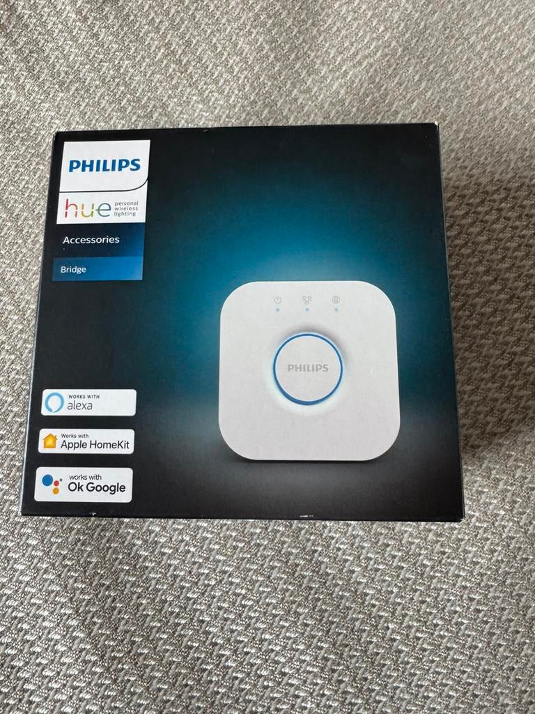 Philips HUE bridge voor 50 lampen nieuw in verpakking, Ophalen of Verzenden, Zo goed als nieuw