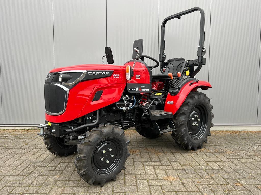 Een nieuwe Captain 223 22pk MITSUBISHI minitractor, Zakelijke goederen, Agrarisch | Tractoren, Overige merken, Tot 2500, Nieuw