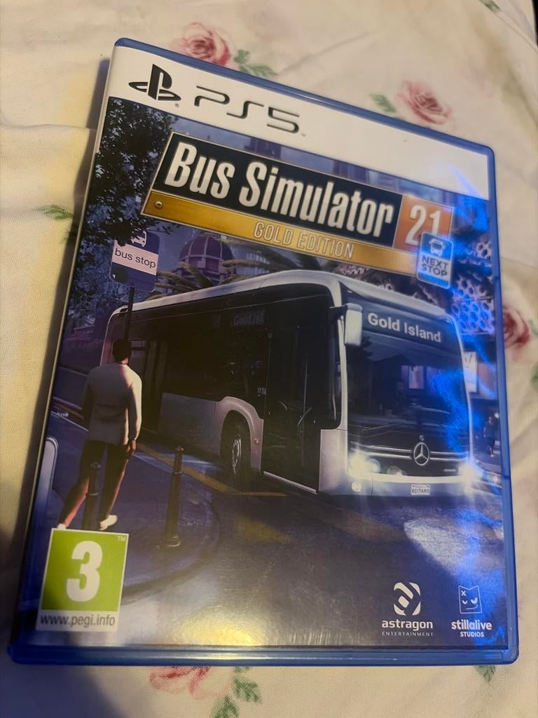 Bus Simulator 21 Gold Edition - PS5, Ophalen, Zo goed als nieuw