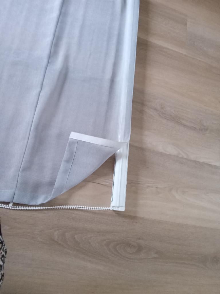 Vouwgordijnen incl. systeem, Ophalen, Gebruikt, 100 tot 150 cm, Neutraal