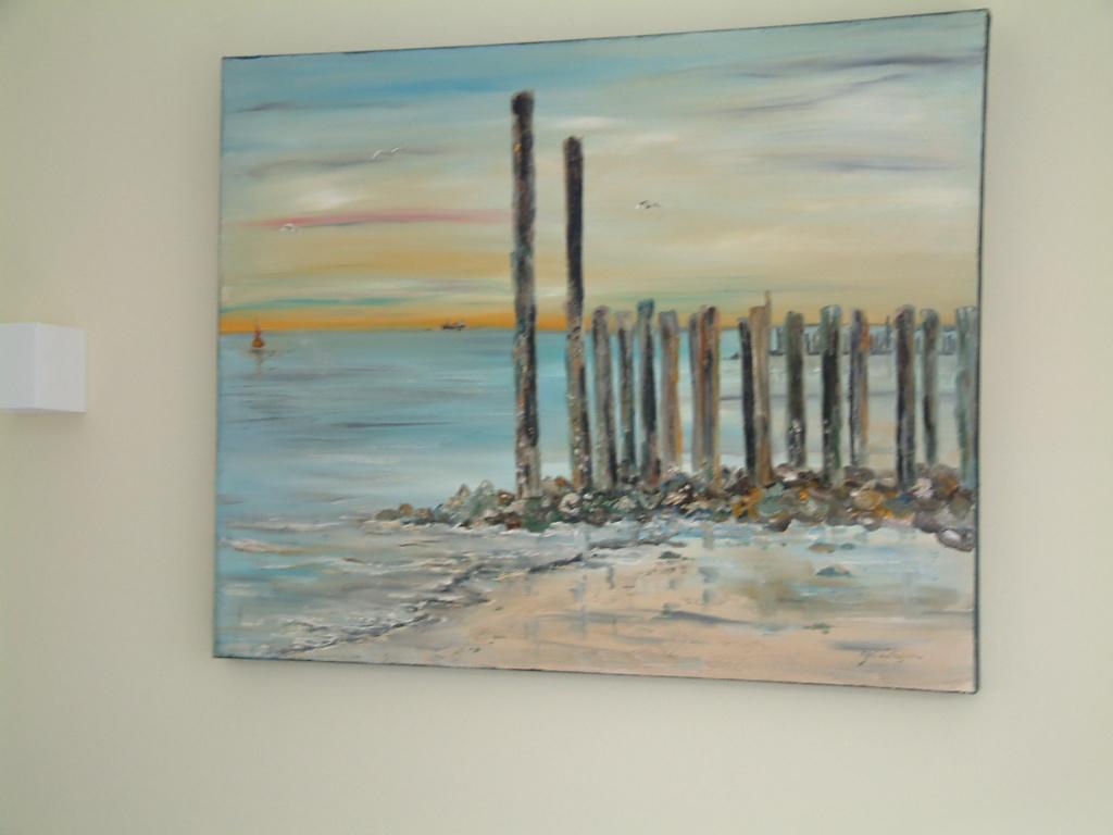 strand     Jac Caljouw  Arnemuiden olie verf, Ophalen