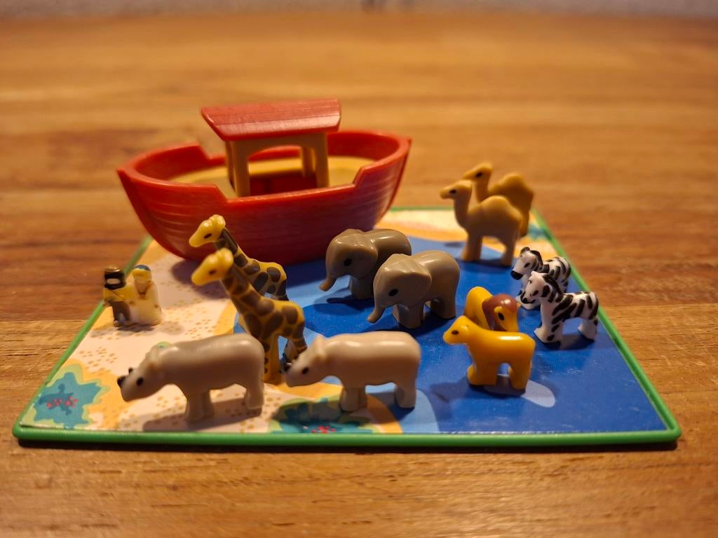 Micro Playmobil ark van Noach, Kinderen en Baby's, Speelgoed | Playmobil, Ophalen of Verzenden, Zo goed als nieuw, Complete set