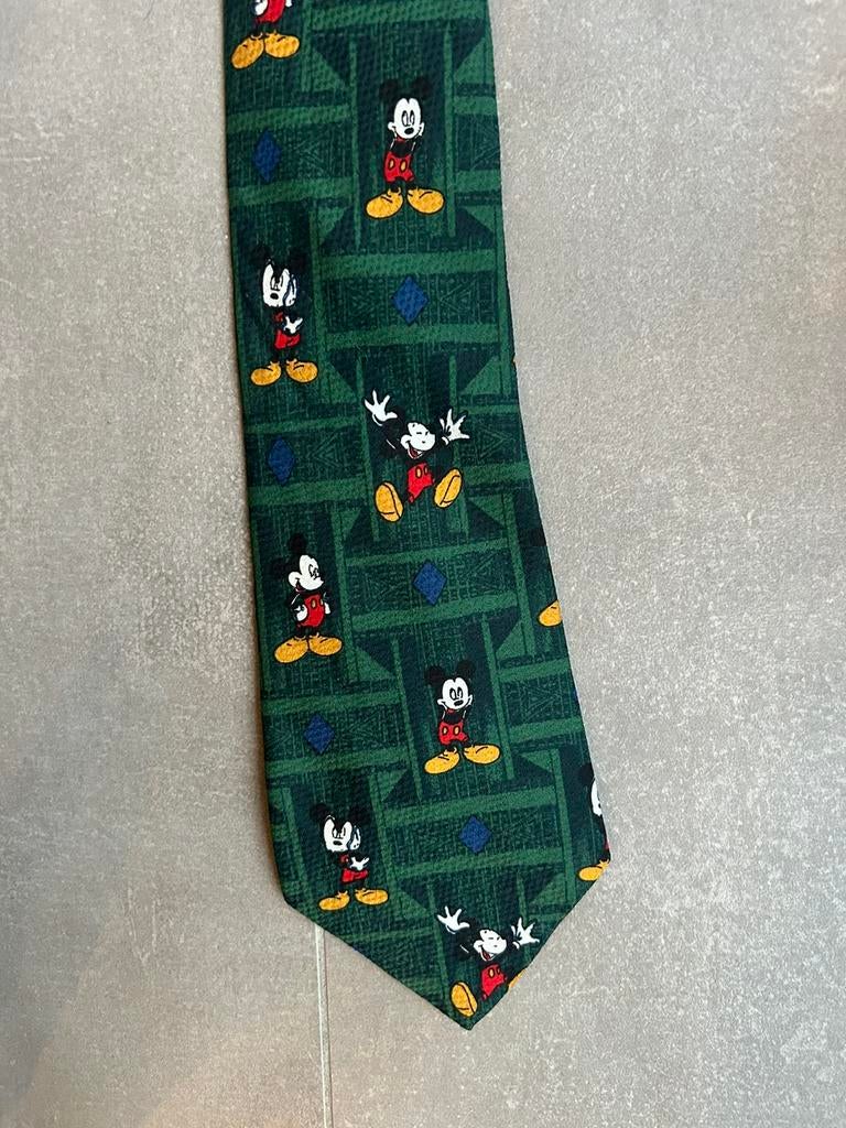 Zeer mooie Mickey Unlimited stropdas te koop, Ophalen of Verzenden, Mickey Mouse, Zo goed als nieuw, Kleding of Textiel