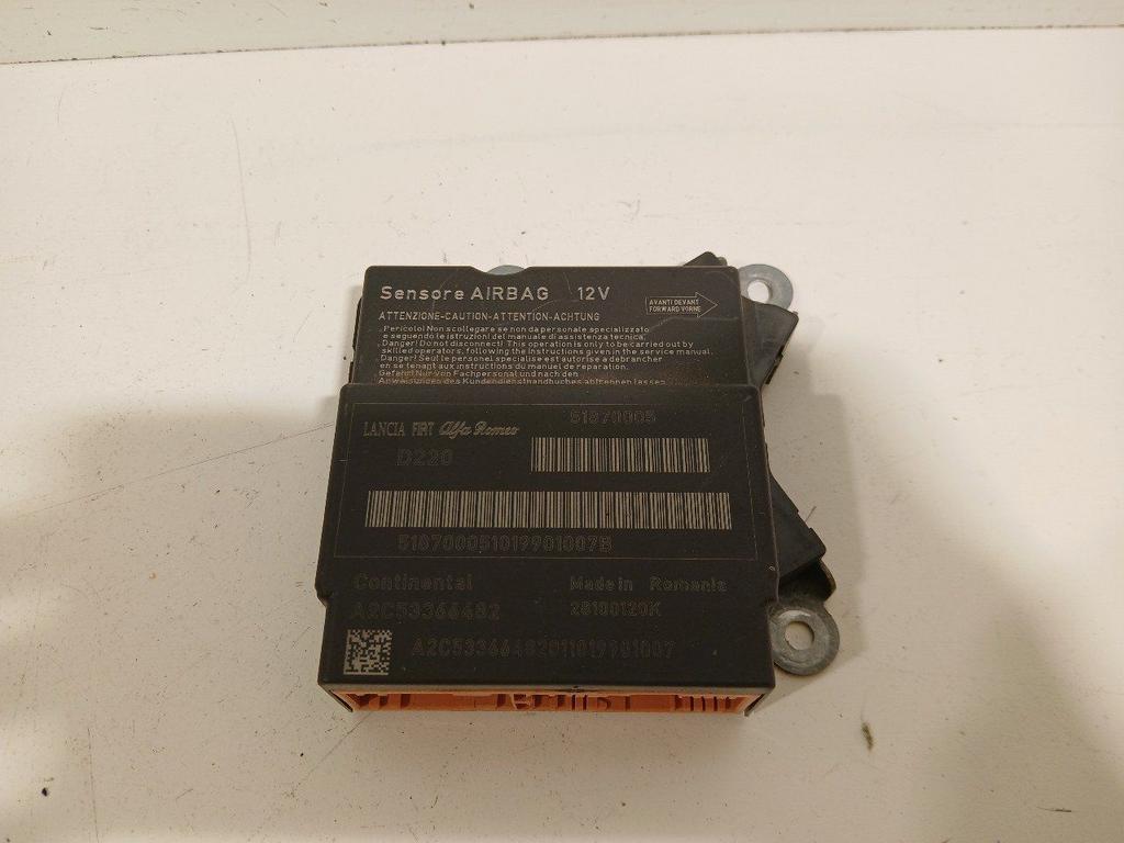 Airbag module Fiat 500, Onderdelen@venauto.nl, Van der Ven Autorecycling B.V., Gebruikt, Ettenseweg 76, 4706 PB Roosendaal, The Netherlands