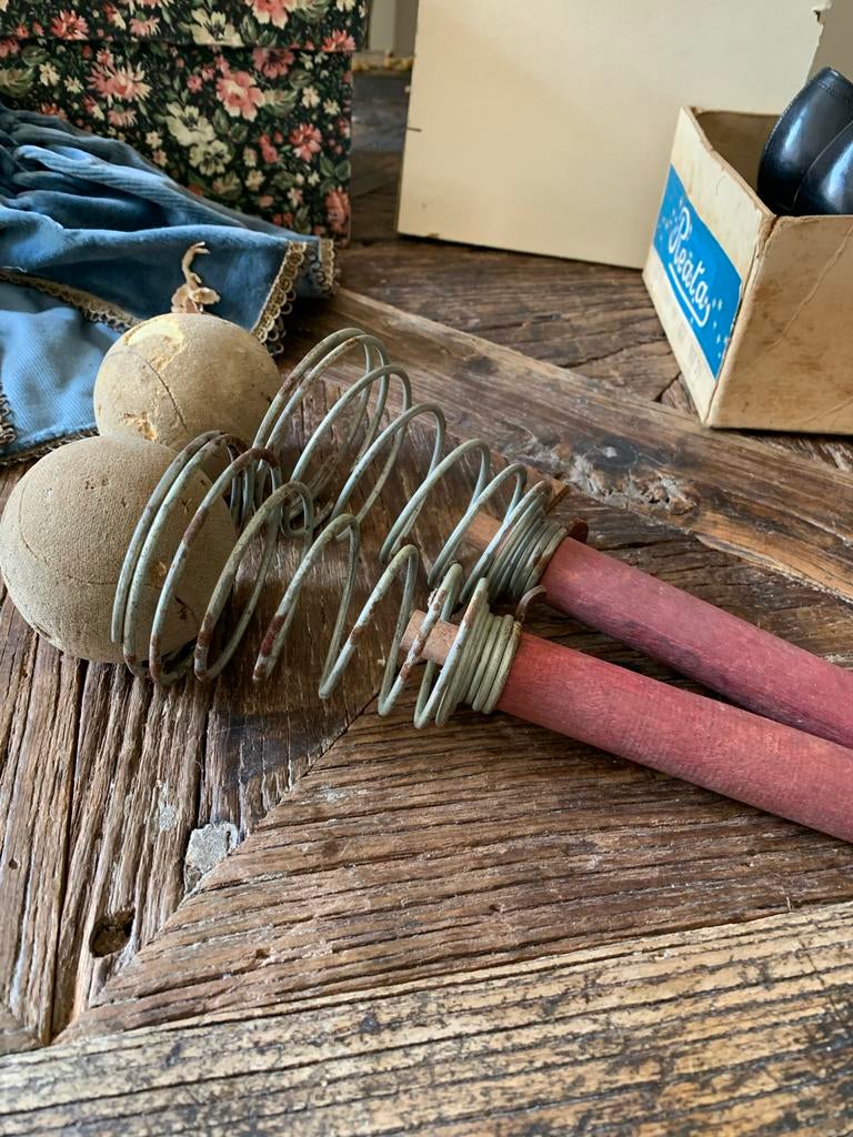 Oude Bal Spel - Vintage Speelgoed, Antiek en Kunst, Antiek | Speelgoed, Ophalen of Verzenden