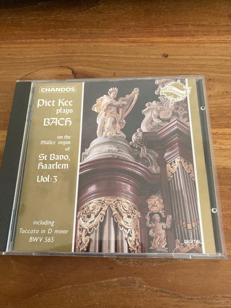 Piet Kee - Piet Kee plays Bach (On the Muller organ of St. B, Cd's en Dvd's, Verzenden, Classicisme, Zo goed als nieuw, Overige typen