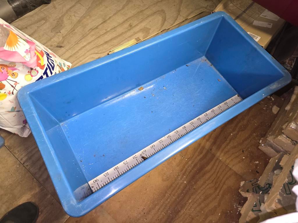 Polyester Meetbak Koi 90cm - Ideaal voor Vijver!, Tuin en Terras, Vijver-toebehoren, Gebruikt, Ophalen
