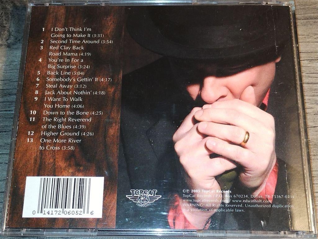 Edwin Holt ‎- Second Time Around, Ophalen of Verzenden, 1980 tot heden, Zo goed als nieuw, Jazz