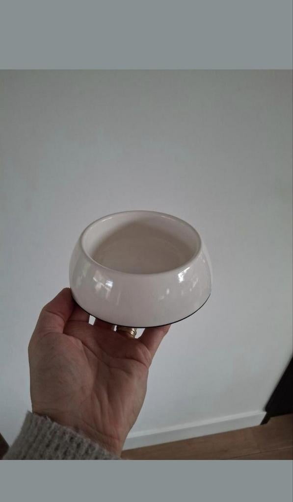 Hondenvoerbakje kat voerbak drinkbak Beige melamine Nieuw!, Ophalen of Verzenden, Nieuw