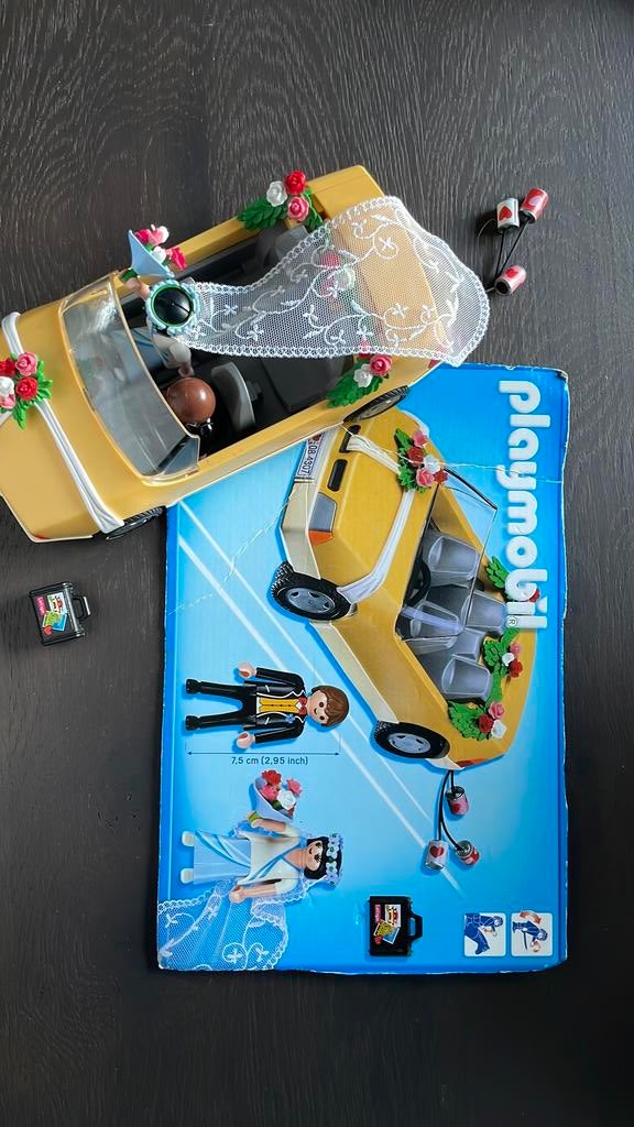 Trouwauto Playmobil 4307, Kinderen en Baby's, Speelgoed | Playmobil, Ophalen of Verzenden, Zo goed als nieuw