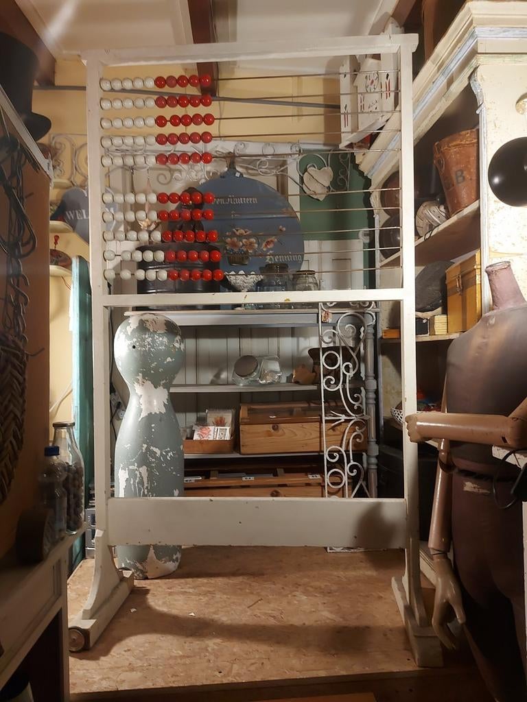 Orgineel hollands klassikaal telraam schoolantiek, Antiek en Kunst, Ophalen