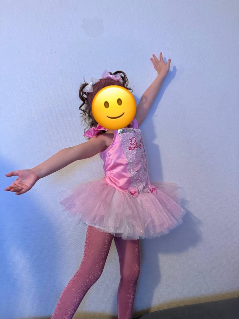 Carnavalskostuum Barbie - Maat 98-104, Kinderen en Baby's, Carnavalskleding en Verkleedspullen, Ophalen of Verzenden, Zo goed als nieuw