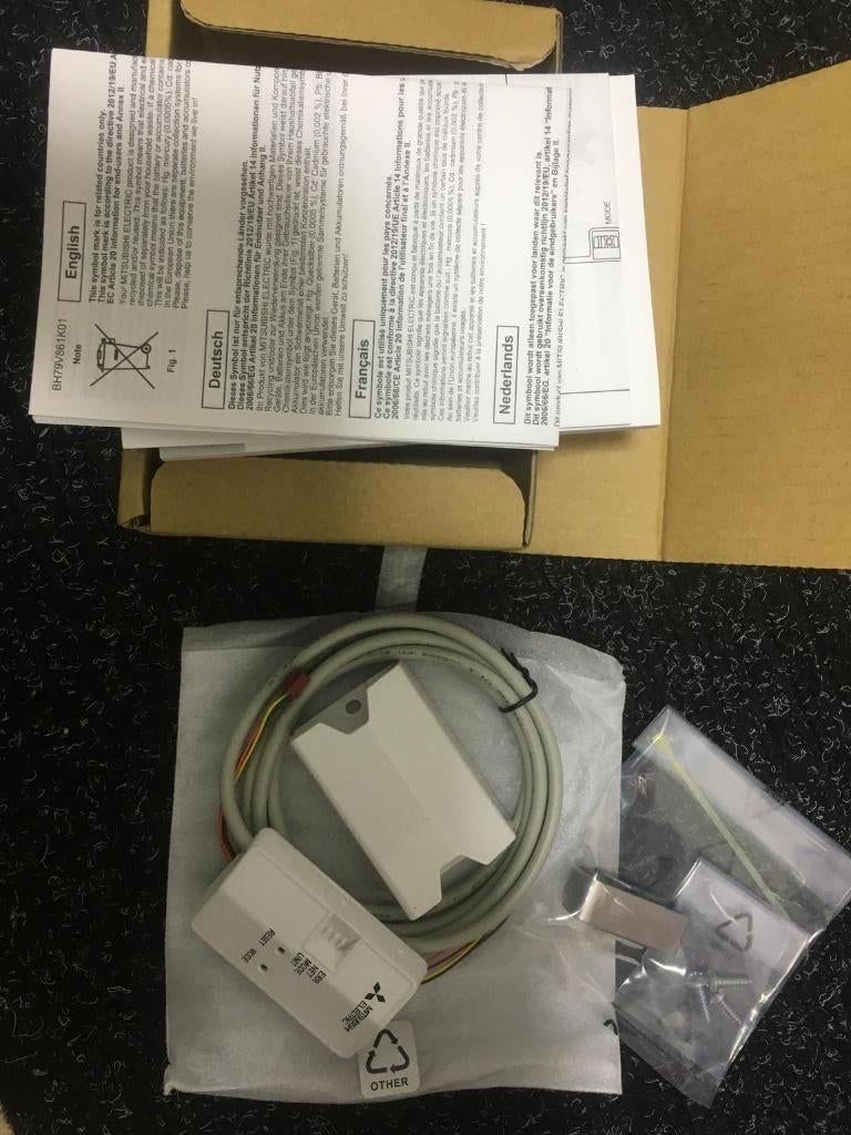 Mitsubishi Electric Mitsubishi Electric WiFi Module, Witgoed en Apparatuur, Ophalen, Nieuw, 3 snelheden of meer, 100 m³ of groter
