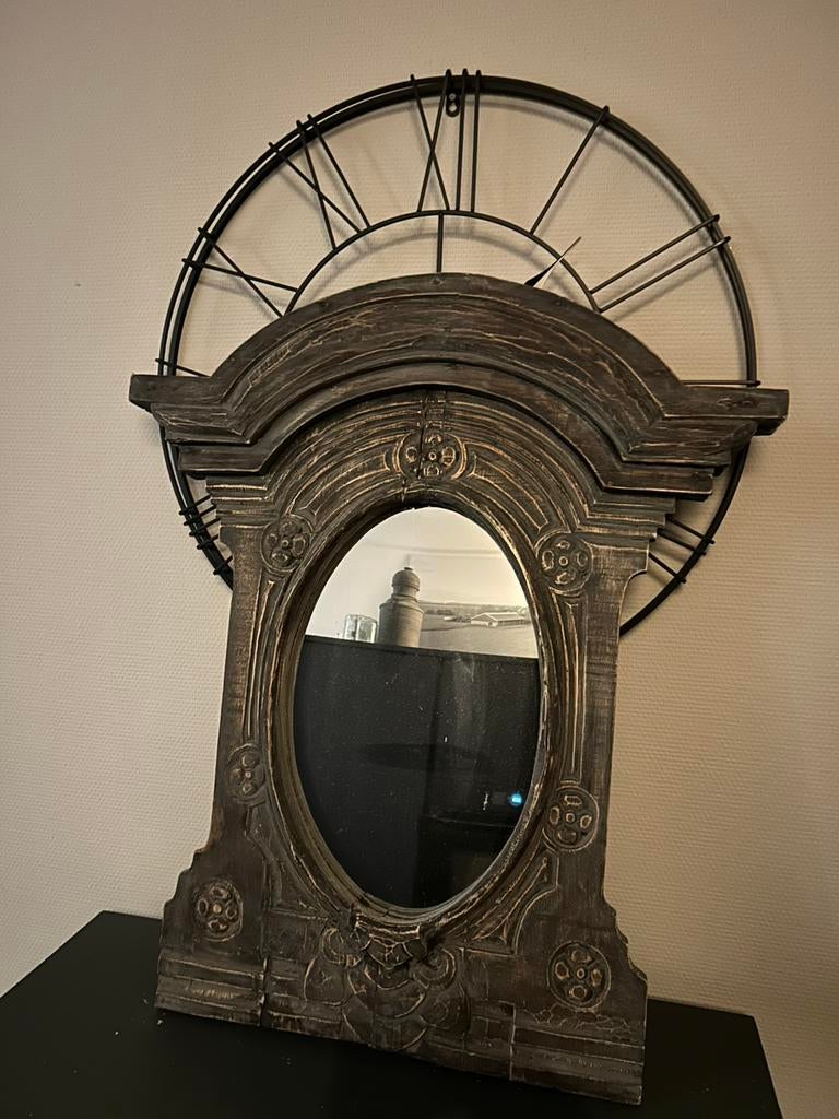 Ronde (ossenoog) spiegel, Ophalen, Rond, Nieuw, Minder dan 100 cm