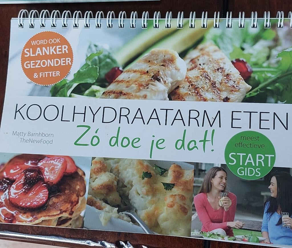 Koolhydraatarm eten van Matty Barnhoorn, Dieet en Voeding, Ophalen of Verzenden, Zo goed als nieuw, Matty Barnhoorn