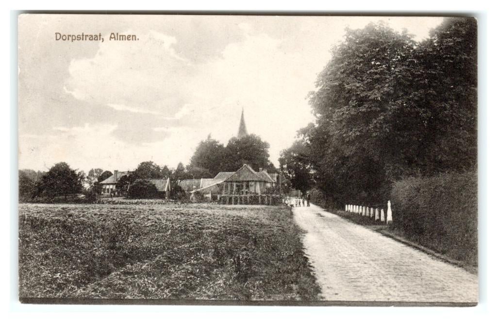 Almen, Dorpstraat, Ophalen of Verzenden, Voor 1920, Gelopen, Gelderland
