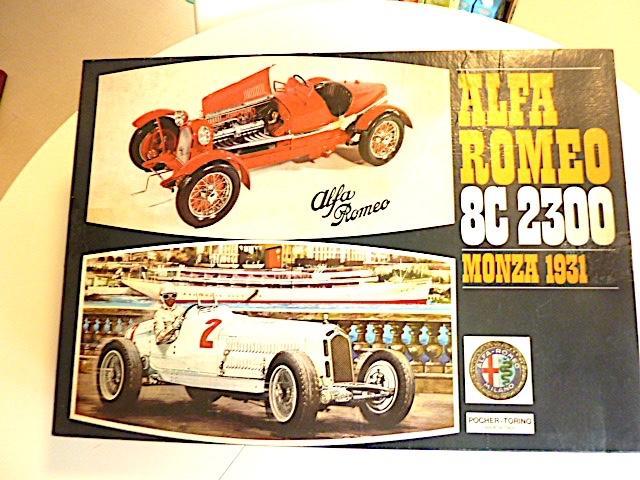 POCHER 1:8 ALFA ROMEO MONZA K-71 , EERSTE VERSIE, Ophalen of Verzenden, Gebruikt, 1:5 t/m 1:8, Auto