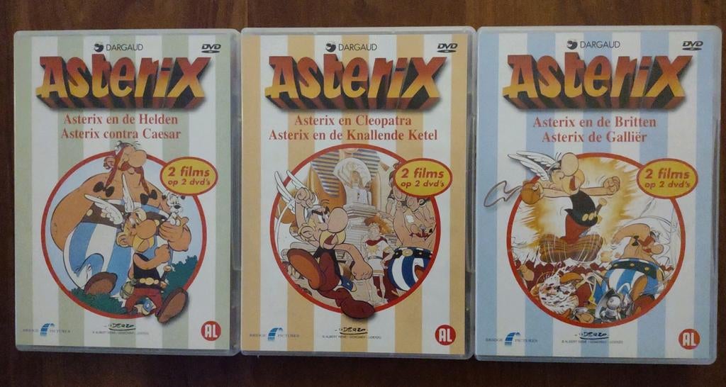 Asterix DVD Boxset - 3 Films, Europees, Tekenfilm, Alle leeftijden, Boxset