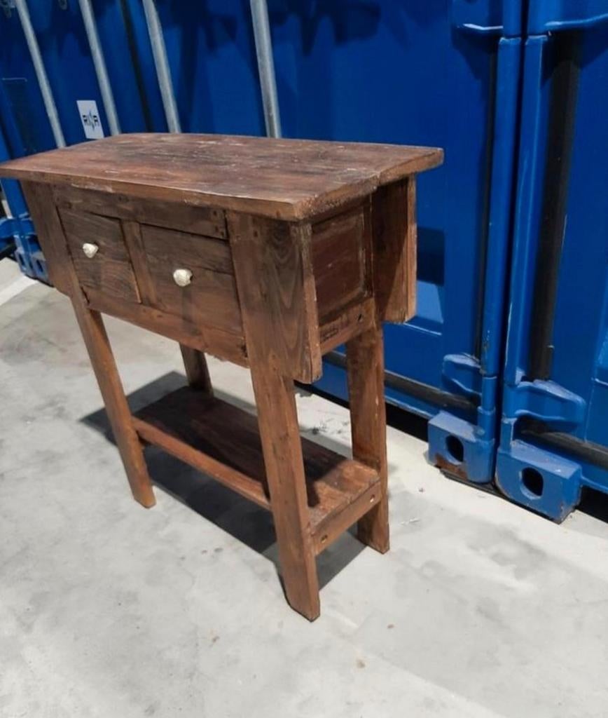 NIEUW Wandmeubel handgemaakt gerecycled hout, Met plank(en), Venlo, Nieuw, Ophalen of Verzenden