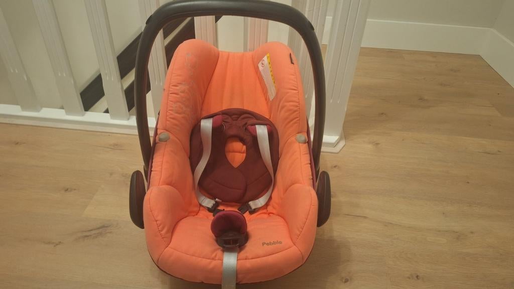 Maxi Cosi Pebble autostoel met stoelverkleiner, Ophalen, Zijbescherming, 0 t/m 13 kg, Maxi-Cosi