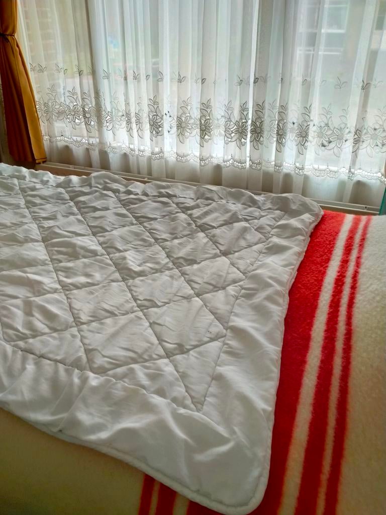 Ledikant dekbed je., Ophalen of Verzenden, Eenpersoons, Wit, Deken of Dekbed