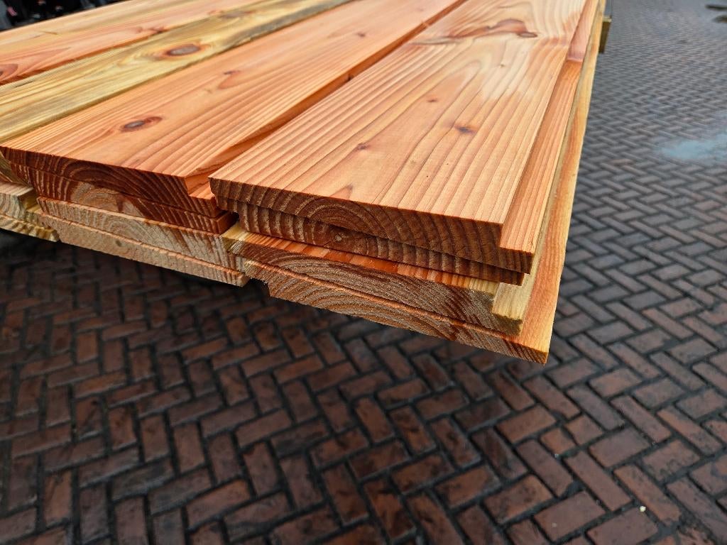 14.4 m2 Douglas Zweeds rabat - nr: TP152, Tuin en Terras, Palen, Balken en Planken, Ophalen, Nieuw, 250 cm of meer, Planken