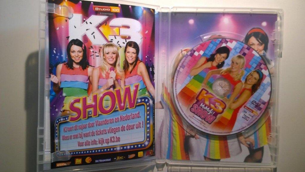 K3 - Mamasé Show (DVD), Cd's en Dvd's, Alle leeftijden, Ophalen of Verzenden, Zo goed als nieuw, Muziek en Concerten