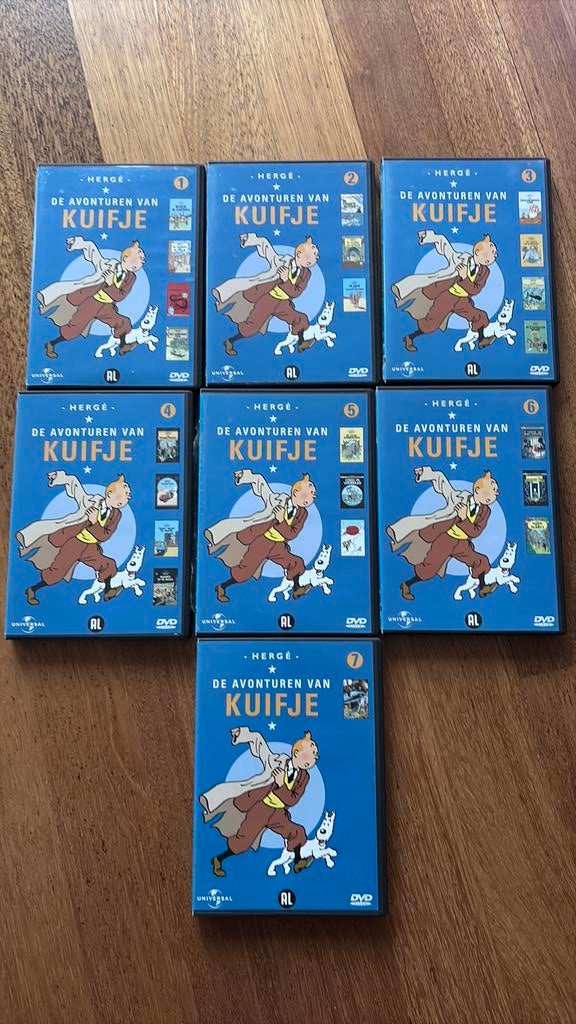 De Avonturen van Kuifje, Alle leeftijden, Ophalen, Nieuw in verpakking