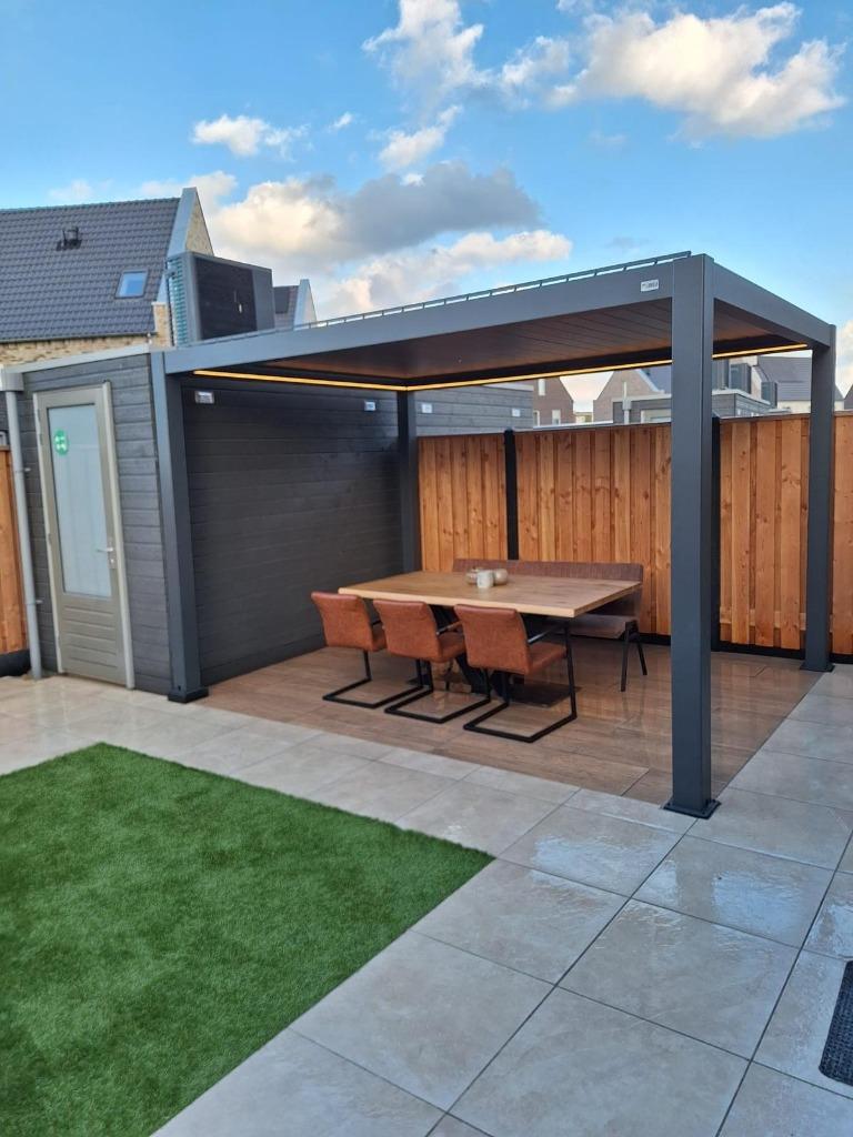 Lamellen overkapping - Op maat - maatwerk - Elektrisch, 7641LG, Wetering 5, Wierden, Lamella, Nieuw, Veranda