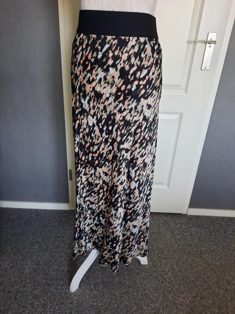 Rok &CO Woman Kleur : Zwart Beige roze Maat : M, Kleding | Dames, Rokken, Maat 38/40 (M), Overige kleuren, &Co Woman, Nieuw