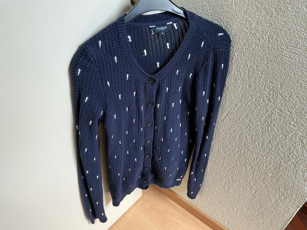 Vest merk Mc Gregor maat M, Ophalen of Verzenden, Zo goed als nieuw, Maat 38/40 (M), Blauw