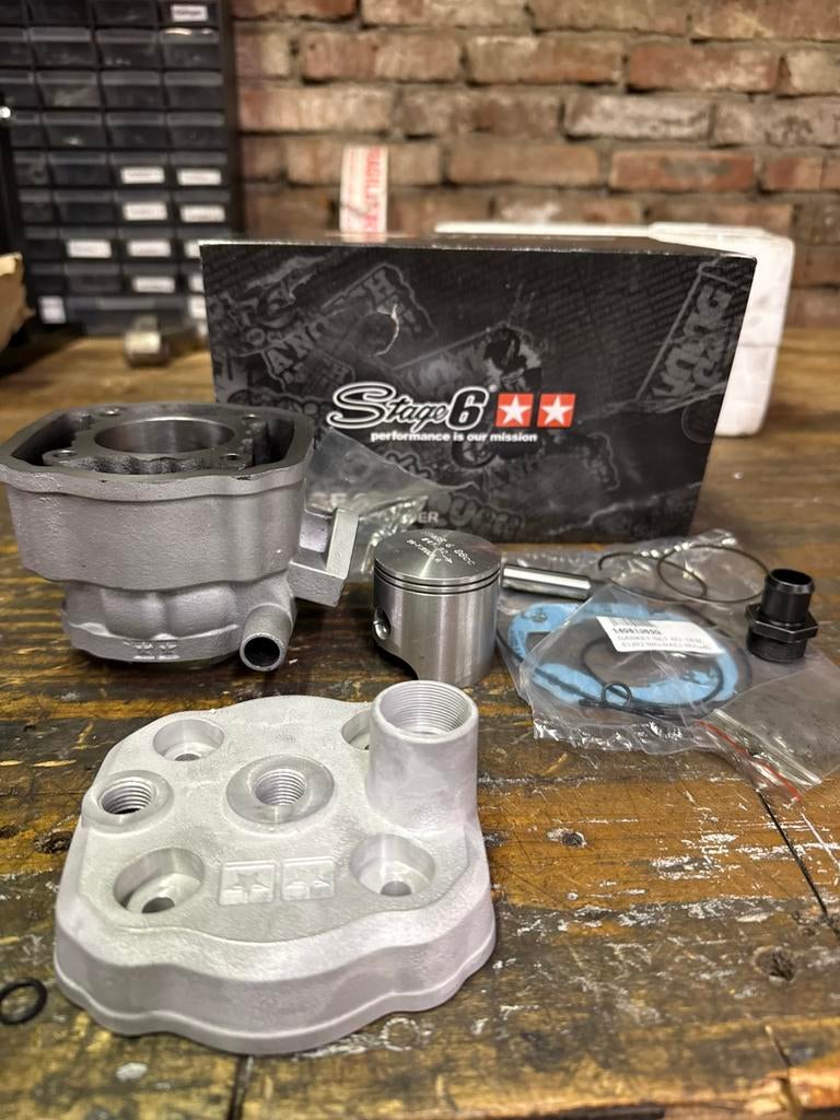 Derbi ot stage6 88cc streetrace cilinder nieuw aanbieding, Derbi, DERBI, Derbi, Nieuw