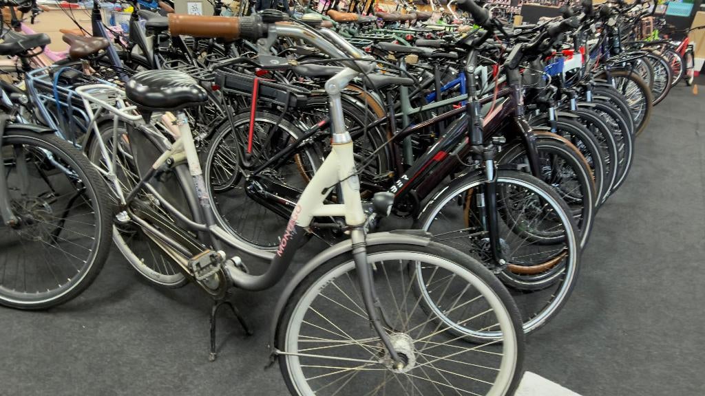 Montego Moederfiets N3 Rollerbrake FIETS FACTORY KROMMENIE, Overige merken, 2 zitjes, Gebruikt, Ophalen of Verzenden