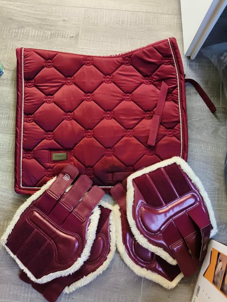 Equestrian Stockholm bordeaux, Dieren en Toebehoren, Paarden en Pony's | Dekens en Dekjes, Ophalen of Verzenden, Zo goed als nieuw