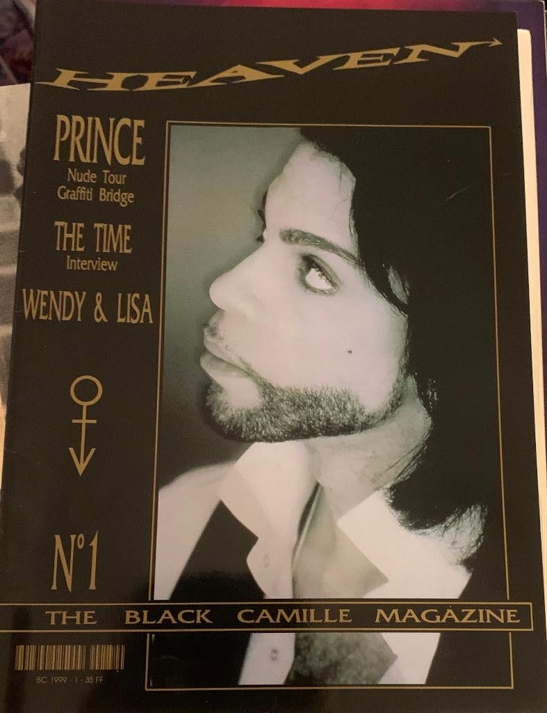 Prince the black Camille magazine nr 1, Ophalen of Verzenden, Zo goed als nieuw, Boek, Tijdschrift of Artikel