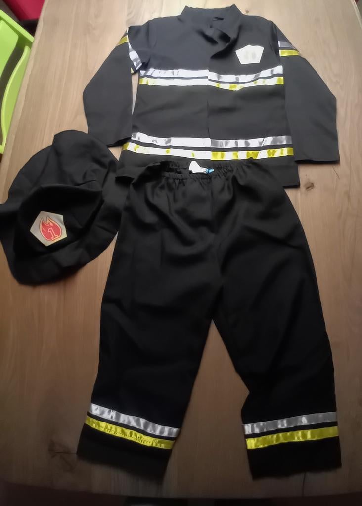 Brandweerpak maat 128, Ophalen, 122 t/m 128, Meisje